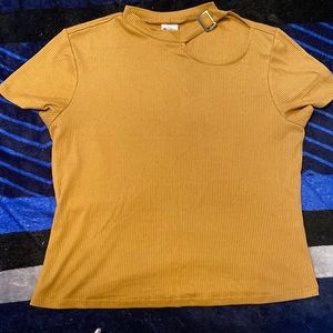 No boundaries blouse tan